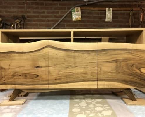massief noten eiken